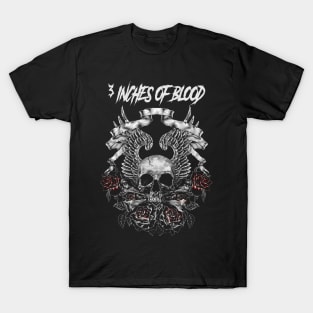 3 INCHES OF BLOOD MERCH VTG T-Shirt